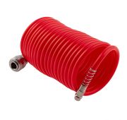 Шланг спиральный воздушный, 5 м, с быстросъемными соединениями// MATRIX