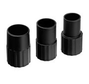 Комплект адаптеров для подключения пылесоса к электроинструменту 32-35-38 мм// Denzel