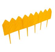 Бордюр «Кантри», 14 х 310 см, желтый, Россия, Palisad Бордюр «Кантри» 14 х 310 см, желтый, Россия. P