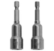 Биты с торцевыми головками  13 мм - 65 мм, 2 шт//MATRIX