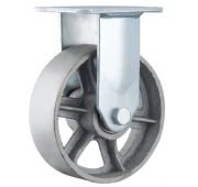 Колесо 910150 чугунное большегрузное без резины д.150  (неповорот, площадка, темн.обод)