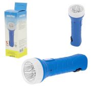 Аккумуляторный светодиодный фонарь 5 LED с прямой зарядкой Smartbuy, синий
