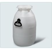 Бидон п/э V= 51л. крышка резб, ручки, белый (ЗТИ)