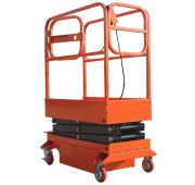 Подъемник ножничный передвижной полуэлектрический 
240 кг 3,9 м TOR GTJY (автономный)