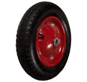 Колесо PR1700 (4,00-6) пневматическое D 320 мм д. оси 20 мм, длина оси 96 мм