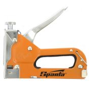 Степлер мебельный регулируемый, со скобами 200 шт, тип скобы 53, 4-14 мм Sparta