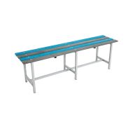 Скамья без спинки с пластиковым настилом  СТ-4П
