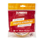 Лента двухсторонняя на PET основе прозрачная (15 мм х 10 м)
