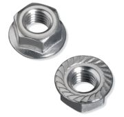 Гайка фланцевая М12 цинк DIN 6923