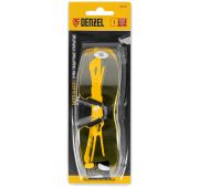 Очки защитные открытые, поликарбонатные, желтая линза, 2х комп.дужки// Denzel