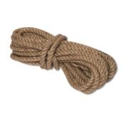 Веревка джутовая д 8 мм 30м