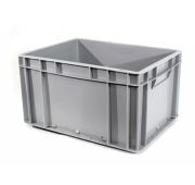 Ящик прямоуг. 400х300х220 сплошн (серый)