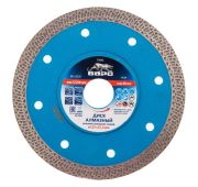 Диск алмазный, сплошной 125 х 22.2 мм, тонкий, сухая/мокрая резка Барс