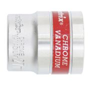 Головка торцевая, 27 мм, шестигранная, CrV, под квадрат 1/2