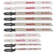 Набор полотен для электролобзика универсальный, 10 шт, T-SET1003 Matrix