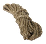 Веревка льнопеньковая д 6 мм 20м