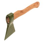 Топор кованный, в сборе, 800/1050 г, деревянное топорище, 400 мм, Б2// Сибртех