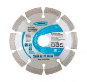 Диск алмазный, 115 х 22.2 мм, сегментный, упорядоченный алмаз, сухая резка Gross