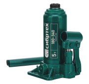 Домкрат гидравлический бутылочный, 5 т, 180-340 мм// Сибртех