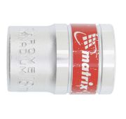 Головка торцевая, 18 мм, шестигранная, CrV, под квадрат 1/2, хромированная Matrix