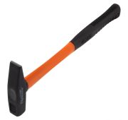 Молоток слесарный, 200 г, фибергласовая обрезиненная рукоятка Sparta