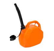 Канистра для ГСМ, пластиковая, со скошенными углами, 5 литров // Stels