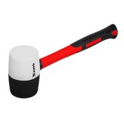 Киянка резиновая, 450 г, черно-белая резина, фибергласовая рукоятка Matrix