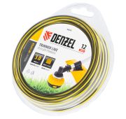 Леска для триммера двухкомпонентная квадратная, 3,0мм х 12м, блистер SkyCutter// Denzel