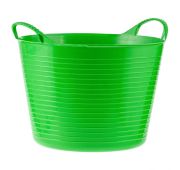 Ведро гибкое сверхпрочное, 14 л, зеленое, Россия// Сибртех