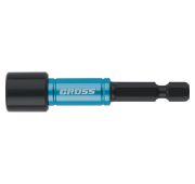 Бита с торцевой головкой, магнит. Nut-Driver, 10 мм, S2 Gross