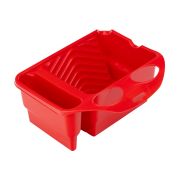 Кювета пластмассовая для кистей и мини-валиков, ручная, многофункциональная, 210х180х90мм// Matrix