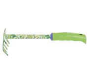 Мотыжка комбинированная, 65 х 300 мм, стальная, пластиковая рукоятка, Flower Green, Palisad