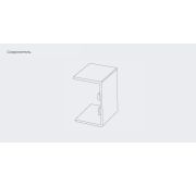 Кабель-канал акс. Соединитель (белый) 25x25 4шт