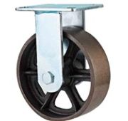 Колесо 910100 чугунное большегрузное без резины д.100 (неповорот, площадка)