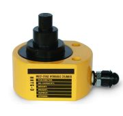 Домкрат гидравлический телескопический 
низкий TOR HHYG-20D (ДТ20Г27) 20 т, 2ур