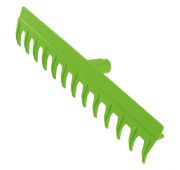 Грабли пластиковые, 430 мм, 13 прямых зубьев, без черенка, Сибртех