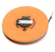 Рулетка геодезическая, 30 м х 12.5 мм, лента ПВХ, закрытый круглый корпус Sparta