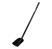 Лопата совковая, 235х285х1430 мм, ребра жесткости, удлиненная, деревянный черенок, LUXE// Palisad