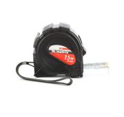 Рулетка Black, 7,5 м х 25 мм, обрезиненный корпус