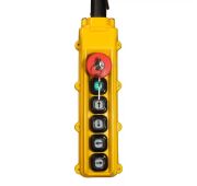 Пульт управления 4 кнопки + пуск + аварийный бутон 380в, шт