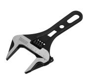 Ключ разводной 185 мм, CrV, кованый, укороченная рукоятка// Denzel