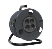 Удлинитель силовой на метал. катушке 40м КГ-ХЛ 3*2,5 3500 Вт с заземлением