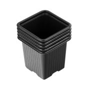 Горшочек для рассады, 70 х 70 х 65 мм, полистирол, 5 шт, Россия