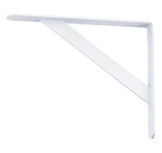 Кронштейн усиленный 500 x 350 x 30 x4 мм, белый// Сибртех