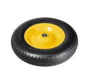 Колесо пневмо д/сад.тележки (3,00-8, д.втулки - 16/цвет.красное) (50361)