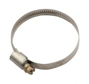 Хомуты нержавеющая сталь, Стандартное болтовое крепление 40-60 мм, 50 штук в упаковке, ширина 9 мм С