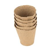 Горшочек для рассады, 80 х 80 мм, торфяной, 5 шт, Россия