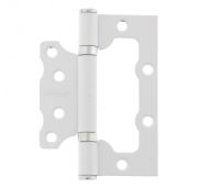 Петля накладная ПНУ-100, белая (Металлист)// Россия