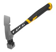 Молоток каменщика 680 г, цельнокованый, двухкомпонентная обрезиненная рукоятка Denzel