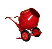Бетоносмеситель 130 л TOR Б130Р-Максим с моторредуктором 220В (чугунный венец)